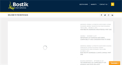 Desktop Screenshot of bostik-industrial.com